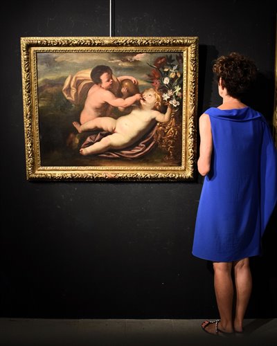 Bacchus as a Child